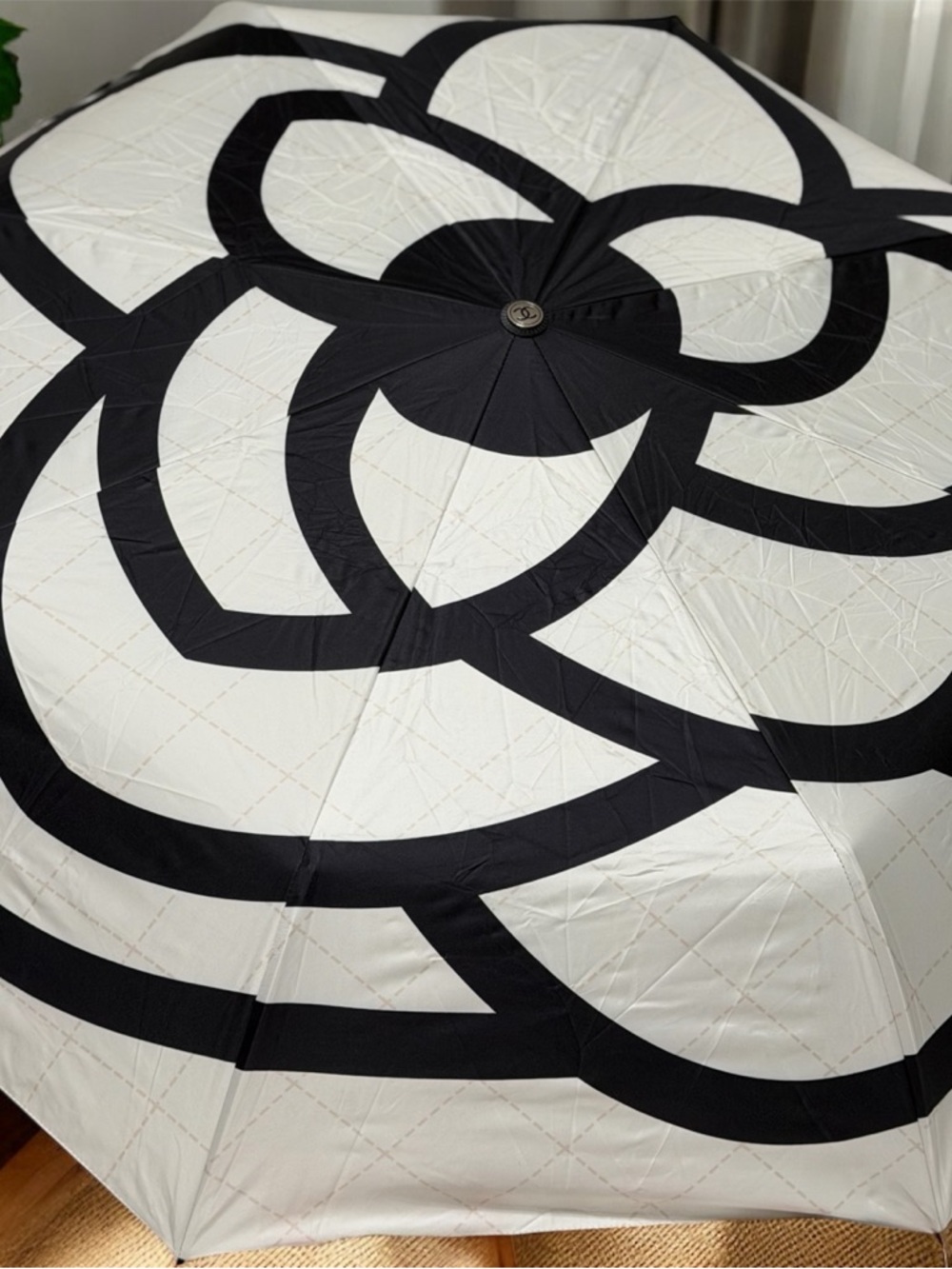 Black & White Floral Bedding Accent Throw - Brand